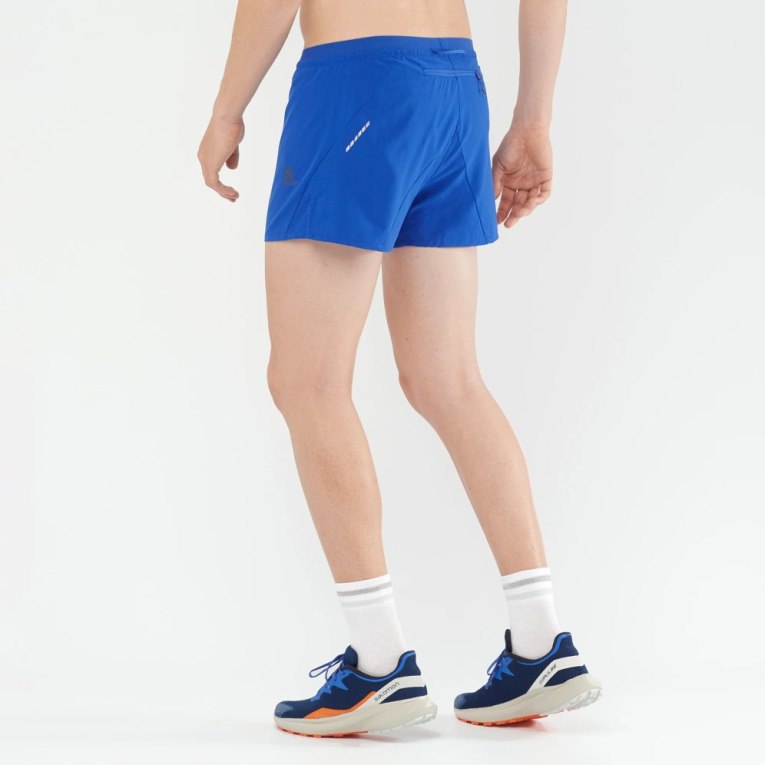 Bermudas Salomon Cross 3'' Hombre Azules | MX PXWT127